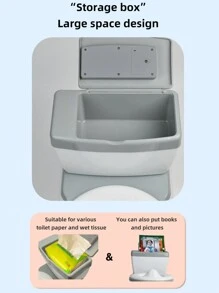 Infant Potty Training Seat For Toilet - White - View 7