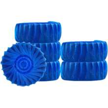 1袋10個裝藍色自動馬桶清潔劑家用浴室清潔除臭馬桶廁所神器衛生清香馬桶泡泡球香氛清潔劑 - 藍色 - 查看 4