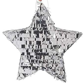 1 PC Mini Size Christmas Foil Golden/Slivery/Rose Red(Hot Red) StarTwinkle Twinkle Little Star Gender Reveal Party Decorations, Christmas Gift, Christmas Table Decoration, Ramadan, Shower, Wedding, Events, New Year, Graduation Party Decoration, Mexican, Gold Foil Star Pinata Themed Festival Party Supplies Favors For Table Decorations,