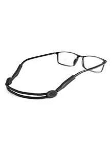 1 Miếng Có thể điều chỉnh Chống trượt Kính mắt Cord - màu đen - Xem 3