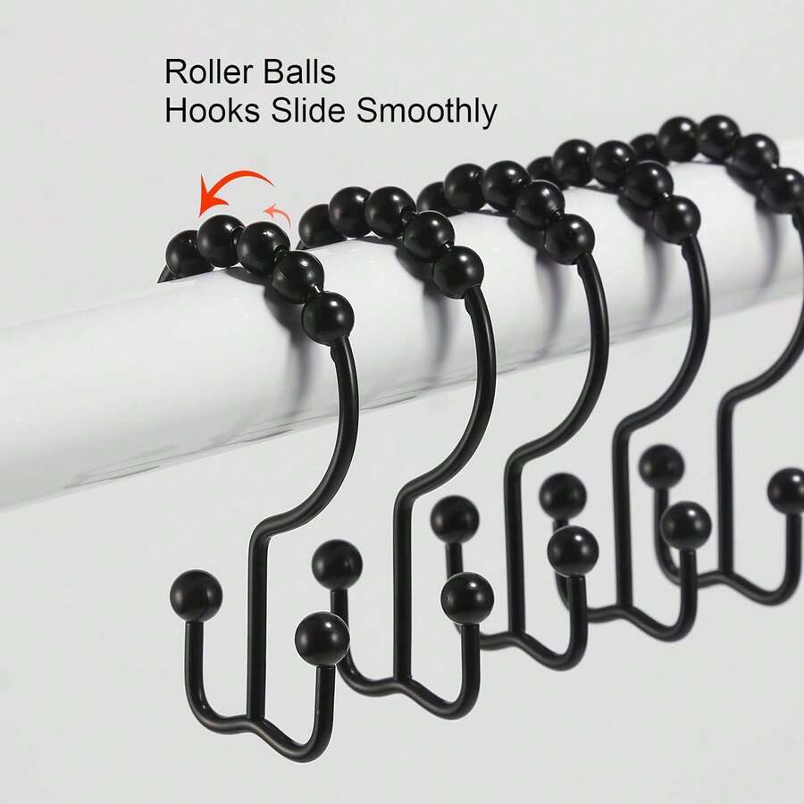 1pc Black Convenient Bath Hook - 1 item - View 1