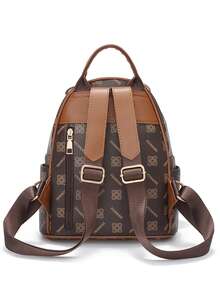 Women's Printed Backpack - Multicolor - View 5