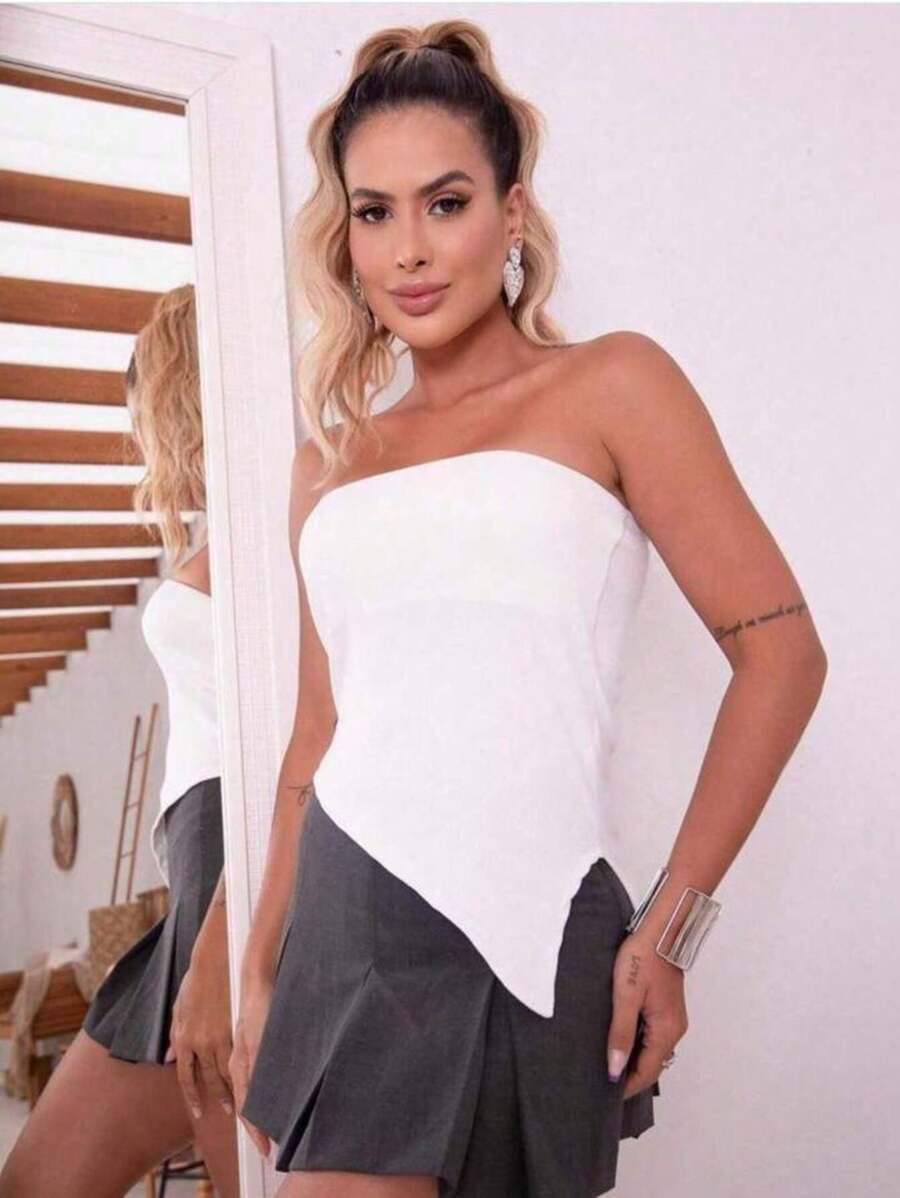 Women Blouses - trắng - Xem 1