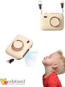 Portable USB Rechargeable Handheld Fan In The Shape Of A Camera - Multicolor - View 4