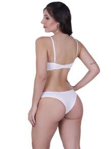 Women Bra & Panty Sets - White - View 2