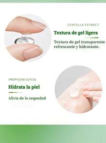 Aloe Vera Gel Facial 98% Hidratante Repara Quemaduras Exfoli - Amarillo - Ver 5