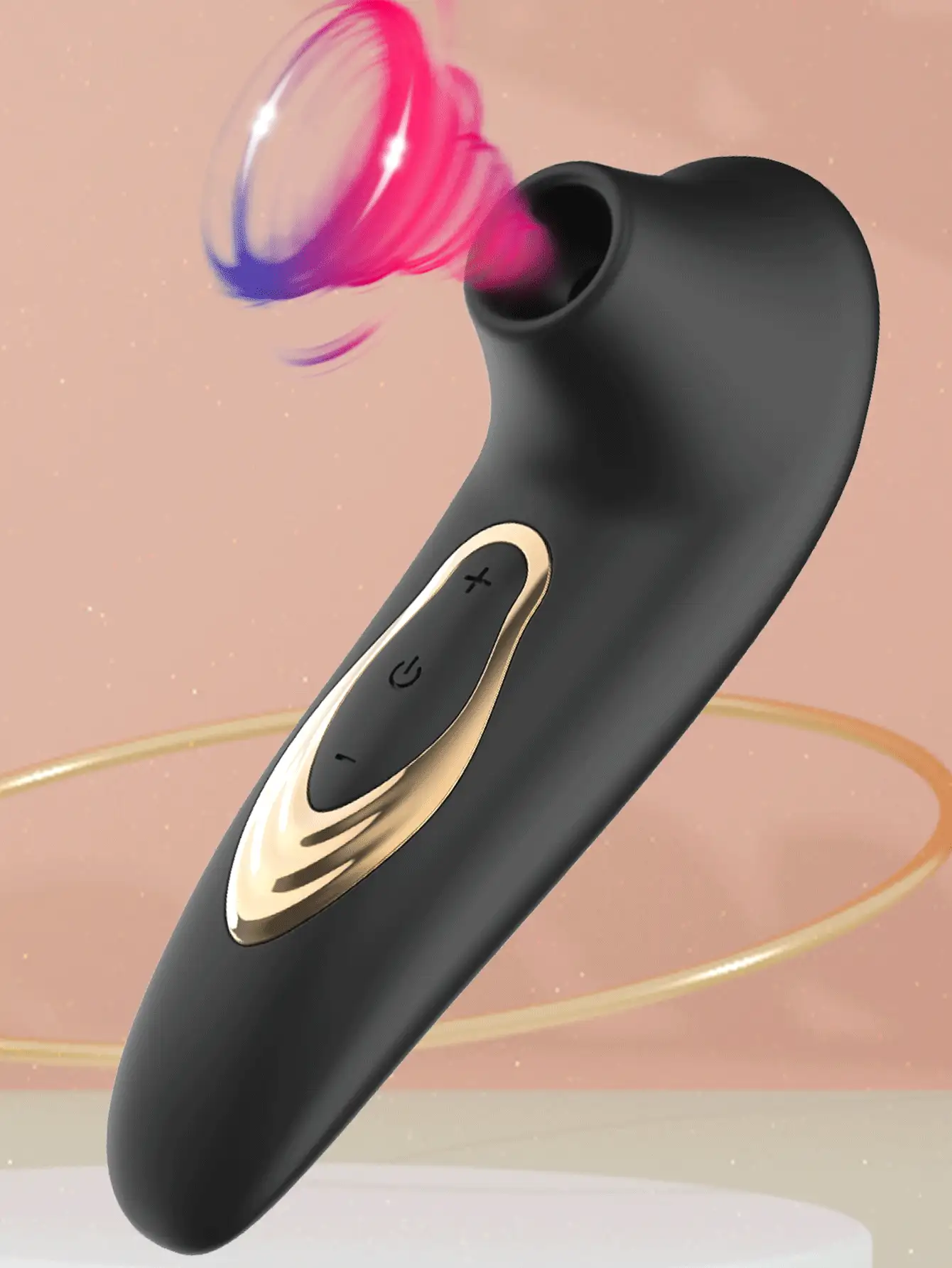 Vibrador con succión estimulador del clítoris, juguete sexual para adultos mujeres con masajeador de succión del clítoris, negro. Succionador del clítoris para mujer, juguete sexual oral y erótico de succión. Vibrador con succión del clítoris con 10 modos de vibración para la sexualidad de la mujer. Mini vibrador, producto sexual para adultos, para mujeres.