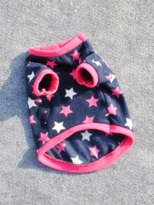 1 件中小號寵物秋冬保暖天鵝絨連帽衫,搭配微絨襯裡 - 黑色 - 查看 5