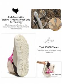 STQ Women Winter Boots With Insulated Insole | Warm & Cozy Winter Snow Boots For Women | Lightweight Non Slip Walking Boots Water Resistant - BE - Xem 5