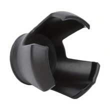 1入組高爾夫球撿球夾,橡膠/鋅合金高爾夫用品,方便實用的高爾夫球練習輔助器 - 黑色 - 查看 6