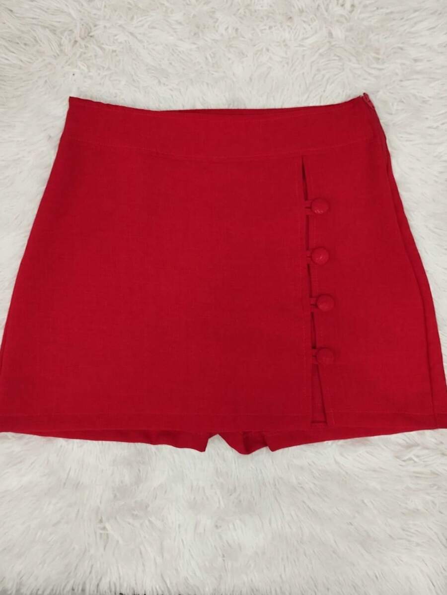 NỮ Chân váy - Đỏ - Xem 1