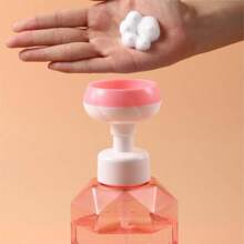 1入櫻花泡沫泵肥皂器,貓爪泵頭設計,可裝浴室和盥洗用品的可補充容器- 適用於洗面,洗髮和淋浴- 300ml青少年禮物 - 彩色 - 查看 5