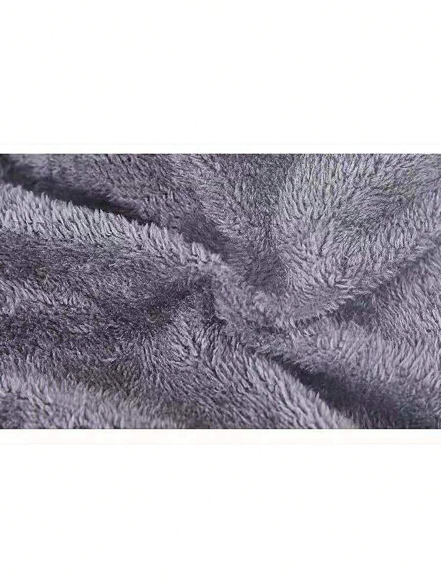 1 pcs Lined Infinity Scarf Hat Gloves Set Winter Thickened Warm Neck