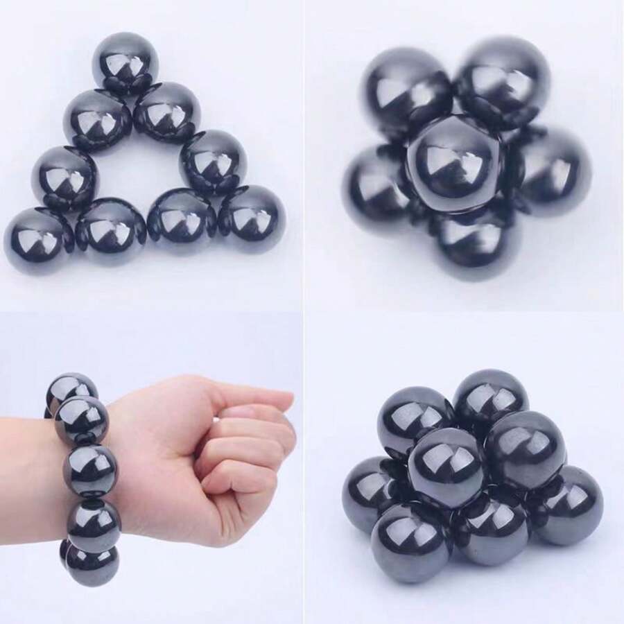 7pcs 25mm Spherical Neodymium Magnet Round Magnetic Balls Building Block Toy Fridge Craft Magnets For Science Diy - 7pcs - View 1