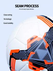 YUNCU 1 szt. Piłka nożna, odporna na zużycie miękka piłka nożna do zawodów treningowych, rozmiar 4,5