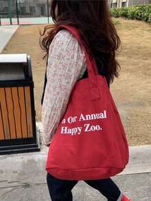 夏季超級新鮮的歐美風格,法式印花格子花卉潮流肩袋,返校季學生布袋,購物袋,聖誕節紅色單品包裝袋,聖誕禮物袋。聖誕快樂!