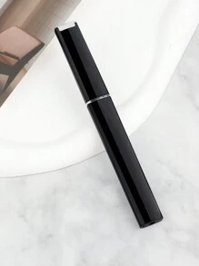 1pc Crystal Glass Nail File, Double Sided Ombre Design Buffer With Abs Case For Manicure Pedicure