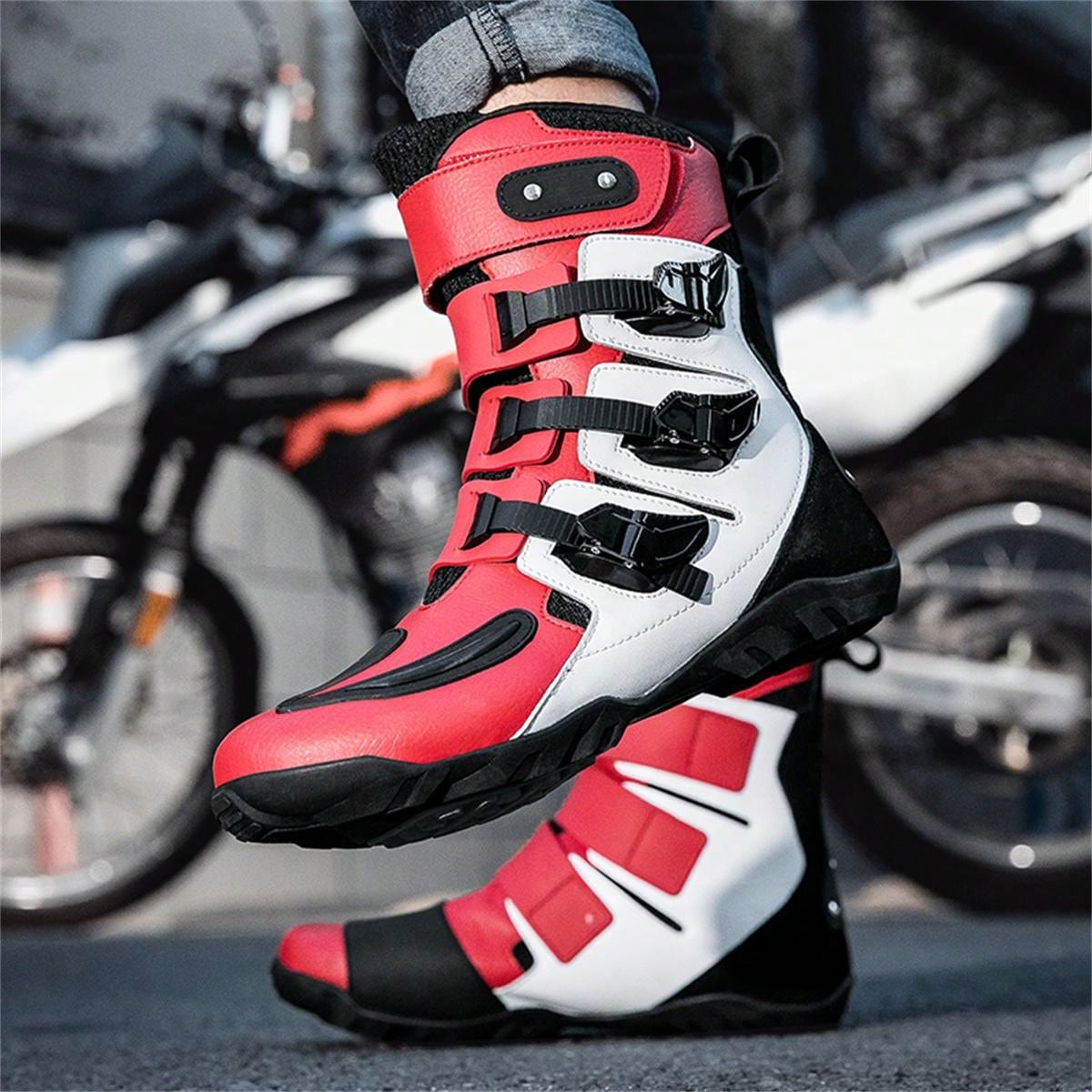 Professional Riding Boots For Men, Motorcycle Riding Shoes, Short Boots For Offroad And