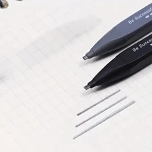 1pc Mechanical Pencil Lead Refill With 12pcs Lead Refills & 2B Black Lead Refills, Non-Stop Writing Pencil Lead, Office And School Supplies! (Mixed Color) Back To School
