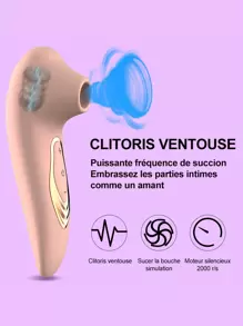 Clitoral Suction Device Clitoral Vibrator Clitoral Stimulator Nipple Suction Device Female Adult Sex Toy - Baby Pink - View 6