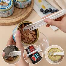 1個白色多功能便攜式開罐器,帶有乾/濕兩用刮刀勺 - 白色 - 查看 1