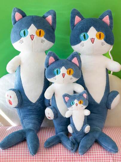 シャークデザインの猫ぬいぐるみ シャーク猫ぬいぐるみ - メルカリ