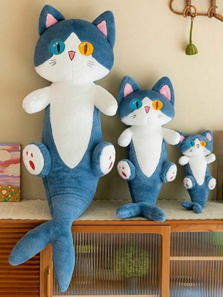 シャークデザインの猫ぬいぐるみ Amazon.co.jp: かわいいサメ猫ぬいぐるみ ストラップ