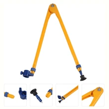 Precision Compass With Pencil, Large Diameter Adjustable Divider, Marking And Scribing Compass For Teachers - Orange - View 3