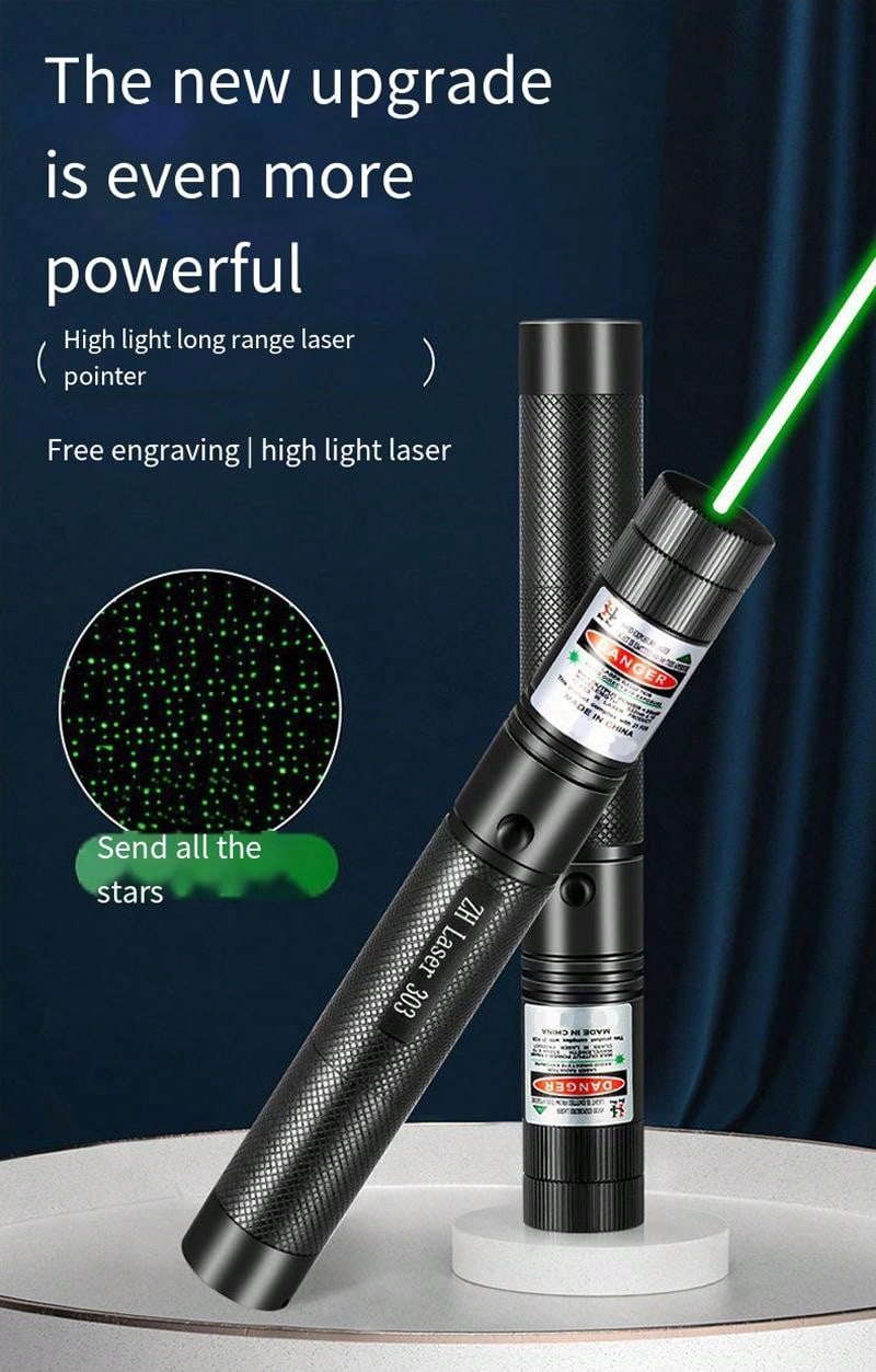 303 Laser Flashlight Laser Light Starry Sky Laser Pointer Teaching Whip