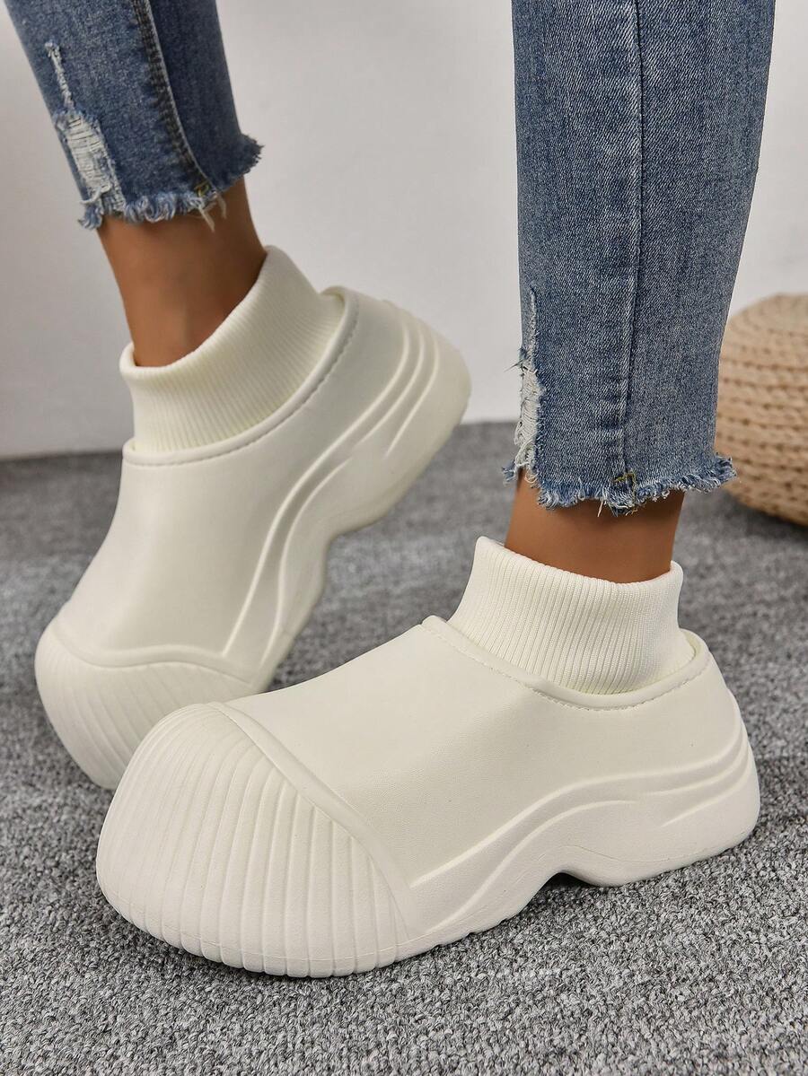 女士踝靴,白色 - 白色 - 查看 1