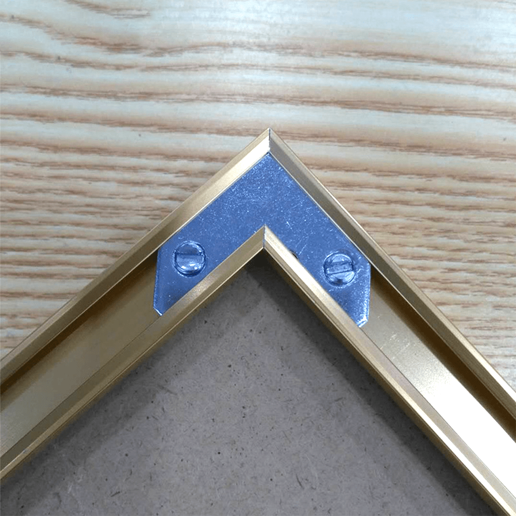 Aluminum Alloy Picture Frame Corner Bracket Fasteners With Screw, Sawtooth Hanger Kit SHEIN USA