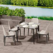 Dining Tables - Light Grey - View 4
