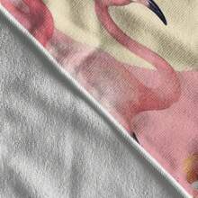 1pc Sun Lounger Cover Towel With Pockets, Beach Towel Clips - Multicolor - View 5