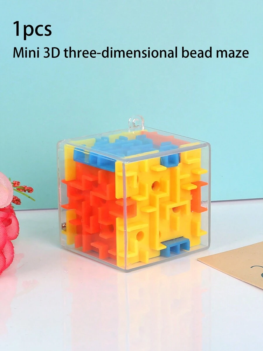 1 件迷你 3d 迷宮拼圖