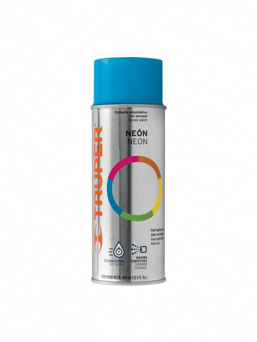 Aerosol Paint, Neon Blue, Traditional Can 400 Ml PAF-AZ-2 102847