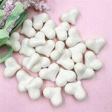 20顆瑪卡龍亞克力心形散珠16.5x21mm,diy手工手鍊鑰匙扣珠寶配件 - 16.5*21毫米 - 查看 12