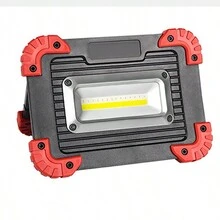 1pc Solar Powered Emergency Portable Handheld Lamp With Magnet - Solar panel + magnet - View 2