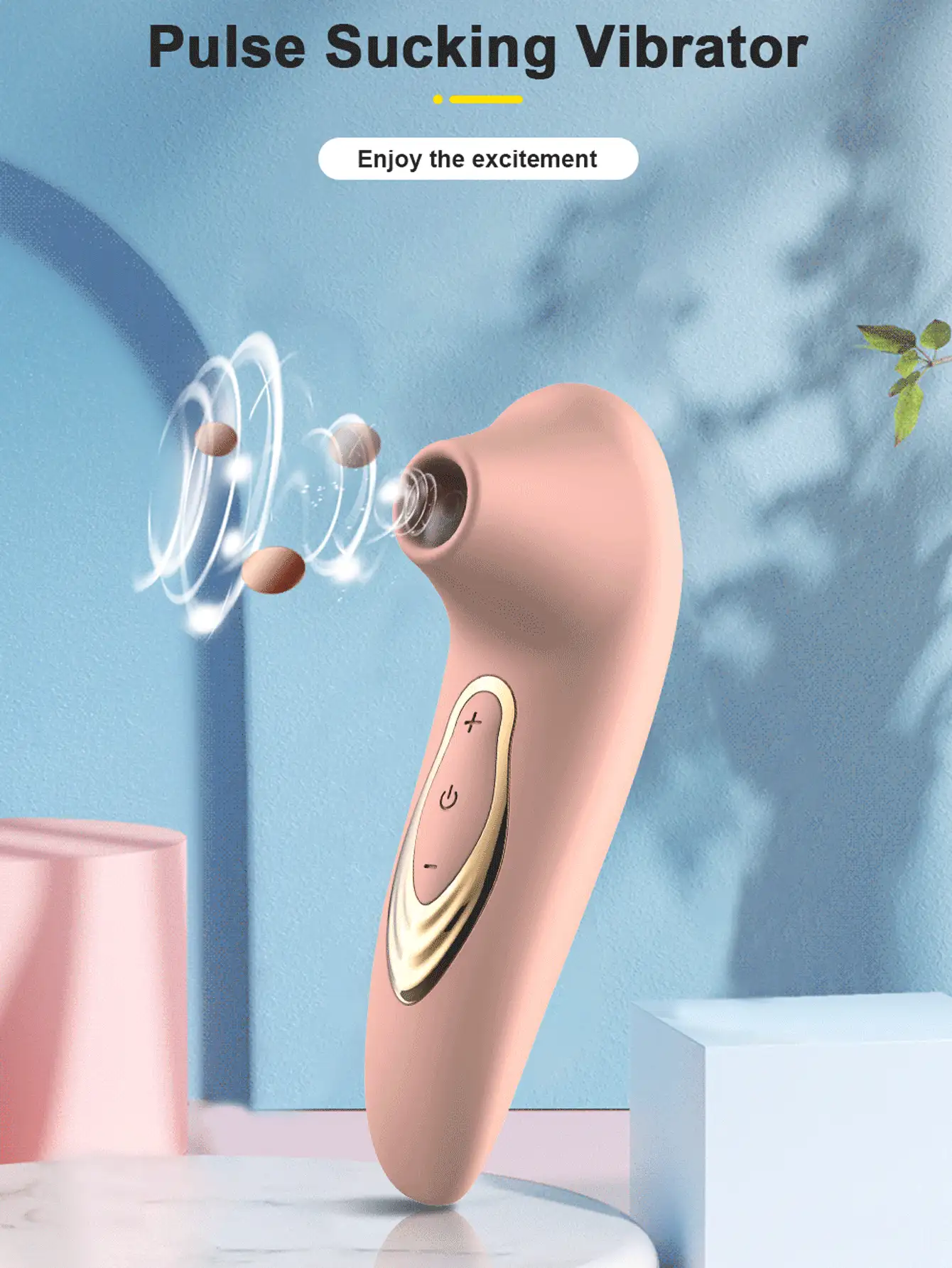 Clitoral Suction Device Clitoral Vibrator Clitoral Stimulator Nipple Suction Device Female Adult Sex Toy - Baby Pink - View 5