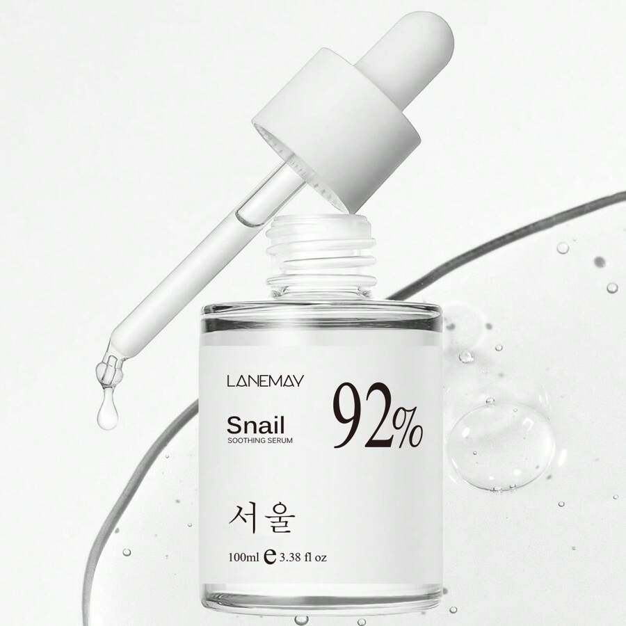 LANEMAY 1瓶100ml蝸牛精華,亮白緊緻淡化細紋,保濕滋潤精華 - 白色 - 查看 1