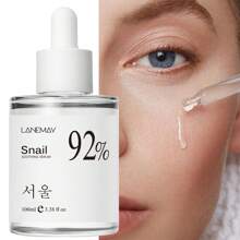 LANEMAY 1瓶100ml蝸牛精華,亮白緊緻淡化細紋,保濕滋潤精華 - 白色 - 查看 5