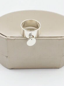 1pc Minimalist Geometric Ring - single ring - View 1