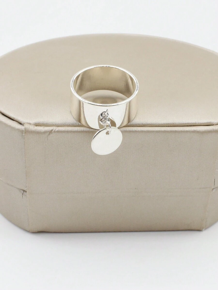 1pc Minimalist Geometric Ring - single ring - View 1