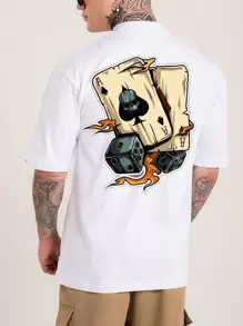 Men T-Shirts - 白色 - 查看 1