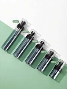 1 Pezzo Bottiglia Spray Portatile Da 30 Ml/60 Ml/80 Ml/100 Ml/120 Ml Con Ugello A Nebulizzazione Ultrafine Separato Per Cosmetici, Idratazione Viso Durante I Viaggi - Grigio - Visualizzare 6