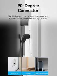 VENTION Cat 6 Ethernet Patch Cable Cat6 LAN Network Cord 360° Rotation Dual-Curved Head Design Ultra Fine High Speed 10Gbps 500Mhz For PC, Laptop, PS4/5, Router, Modem, Printer And More - Pink - View 4