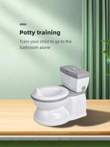 Infant Potty Training Seat For Toilet - White - View 2