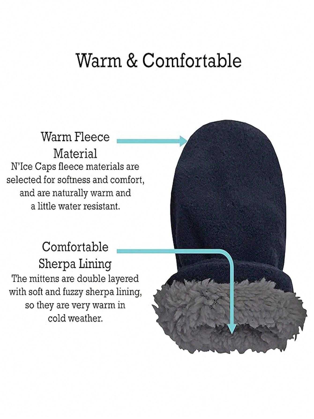1-pair-of-navy-blue-kid-s-baby-wool-mittens-easy-to-wear-sherpa-lined