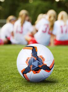 YUNCU 1 szt. Piłka nożna, odporna na zużycie miękka piłka nożna do zawodów treningowych, rozmiar 4,5