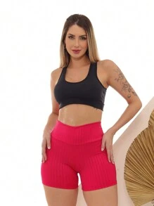 Kit 4 Shorts Legging Feminino Cirre 3D Academia Fitness