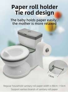 Infant Potty Training Seat For Toilet - White - View 4